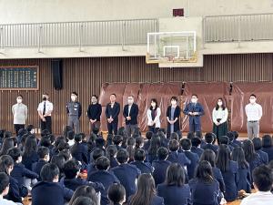 沖尚中職業講話(中学2年生向け)の画像